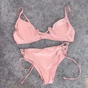 pretty in pink bikini